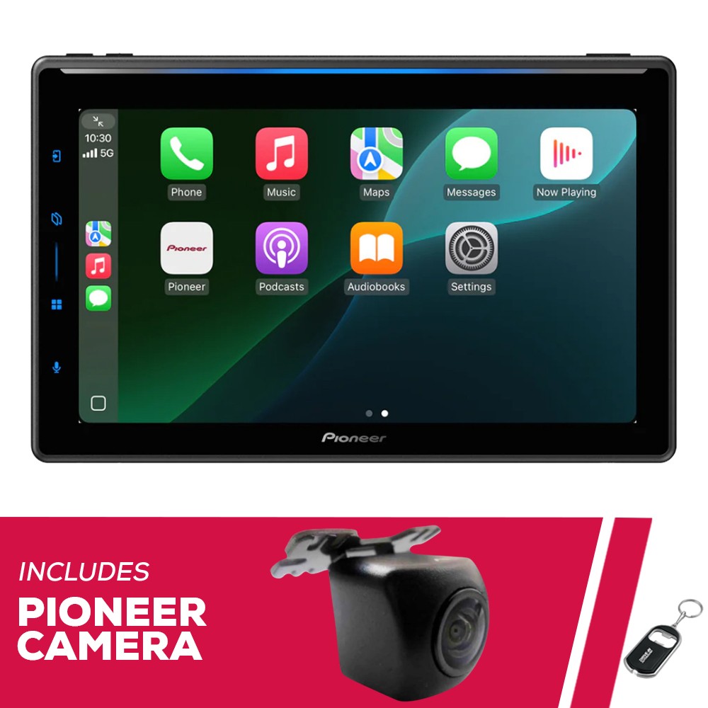 Pioneer DMH-WT8000NEX 10.1″ Multimedia Receiver w/ ND-BC011 Universal Camera