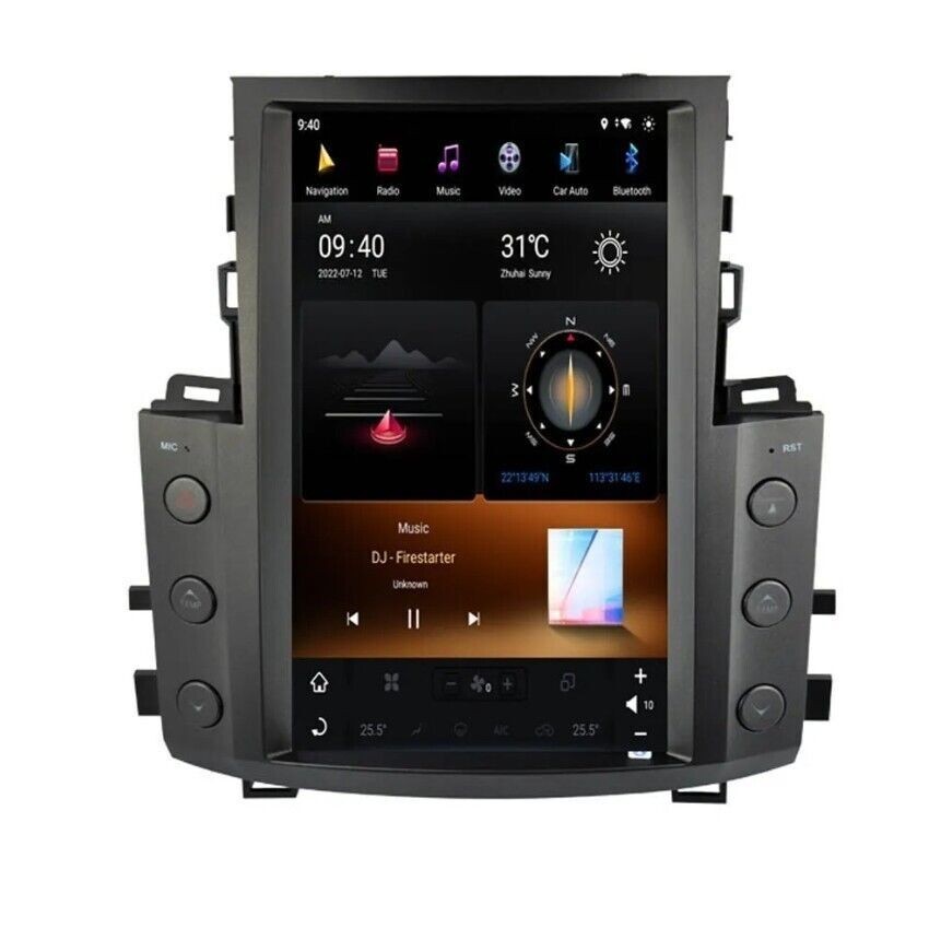 13.6″ For 2007-2015 Lexus LX570 Car Stereo Radio Tesla Style GPS Carplay 8+128G