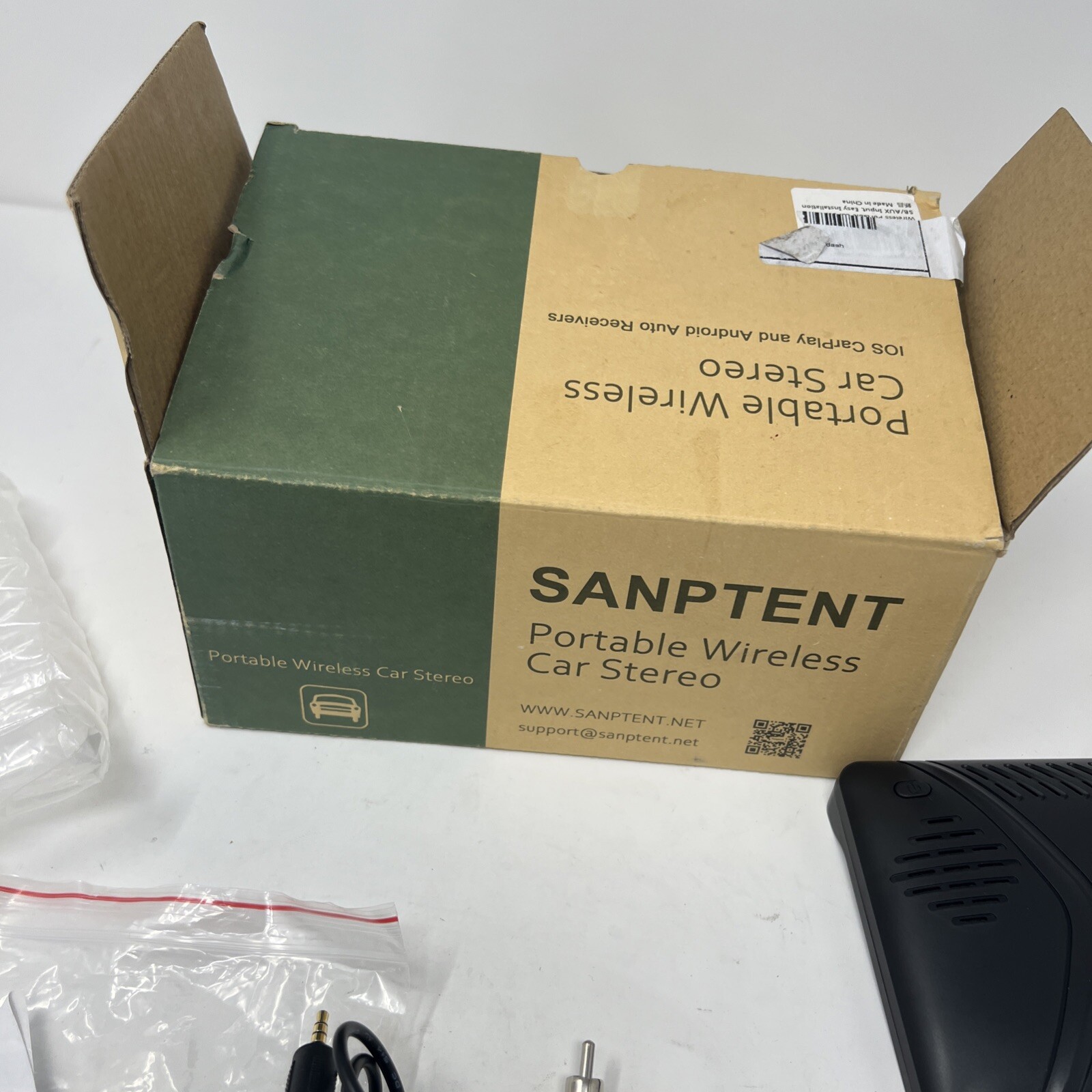 Sanptent Portable Wireless Car Stereo 7″ USB/AUX Input Easy Installation