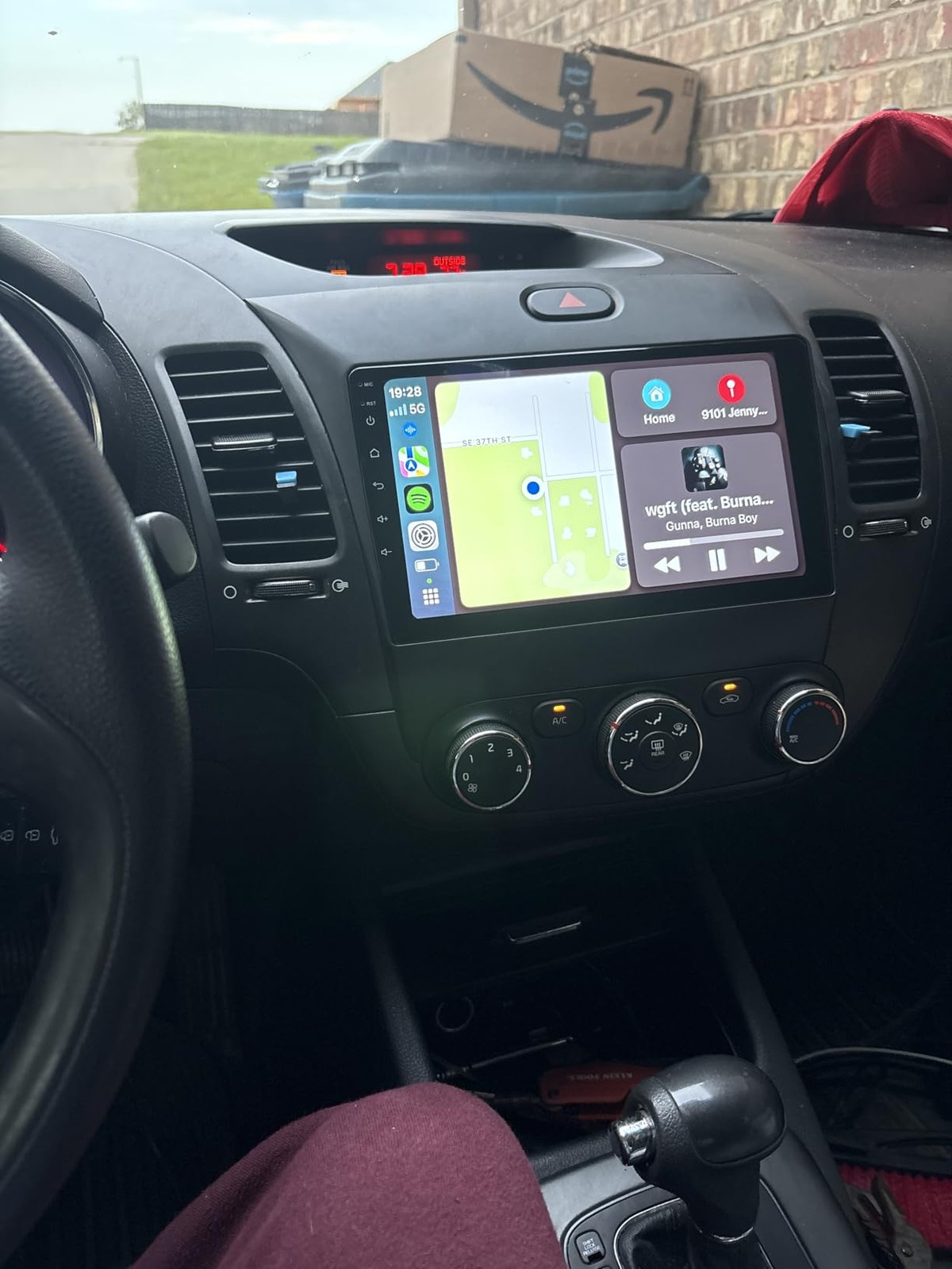 Radio Carplay For 2014-2018 Kia Forte GPS Navi BT WiFi FM RDS 2+32G 9in