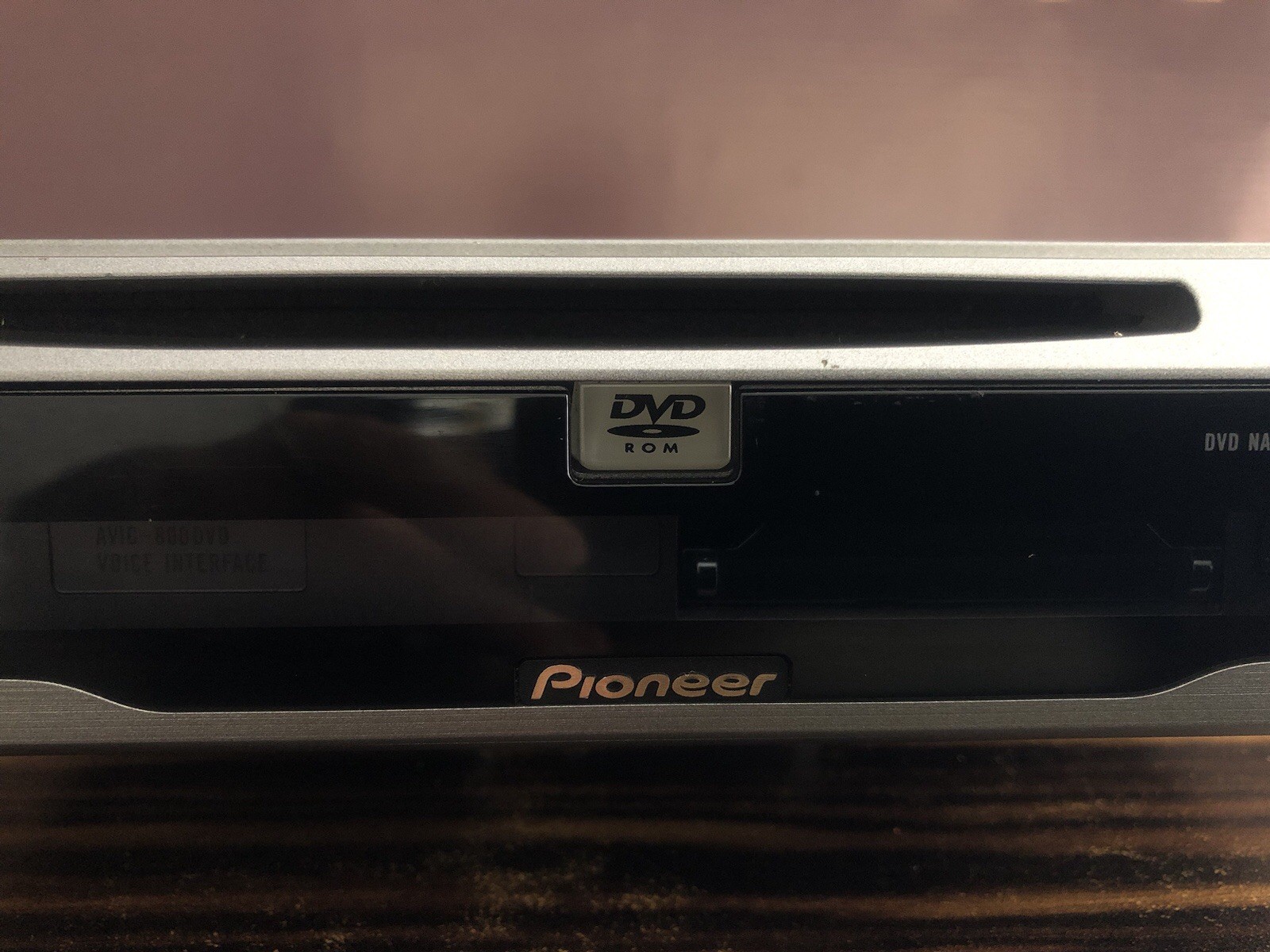 Original Pioneer AVIC-800DVD Car Stereo ADD On Sat-Navigation Unit System