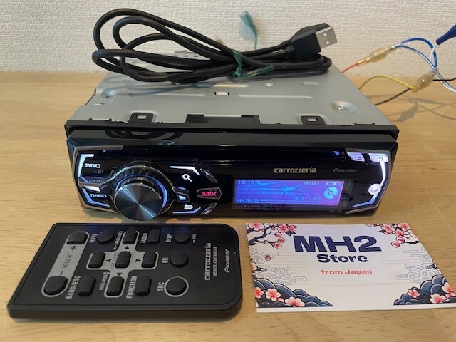 Pioneer Carrozzeria DEH-780 1Din Car Audio USB CD AUX Player Operation Confirmed