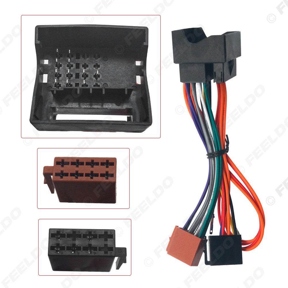 Compatible with 2004+ Mercedes-Benz/2003 Opel car audio/video power cable