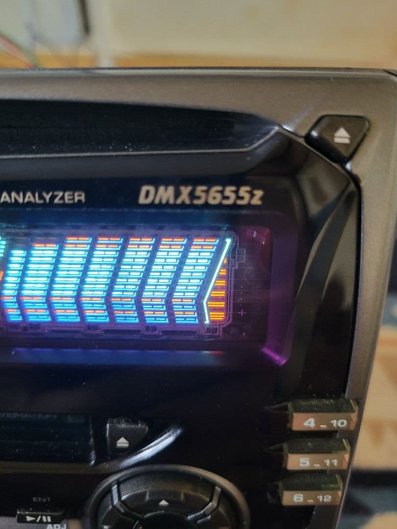 Addzest DMX5655Z Car Audio CD MD Receiver Head Unit Tested Working JDM