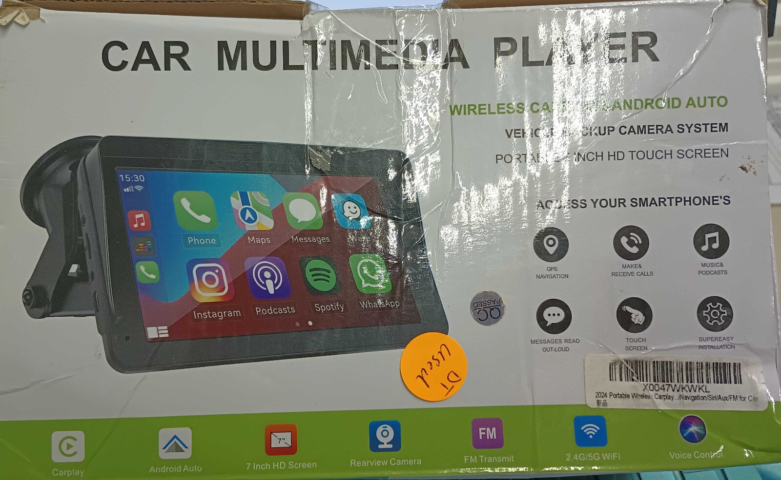 Car Multimedia Player – Black