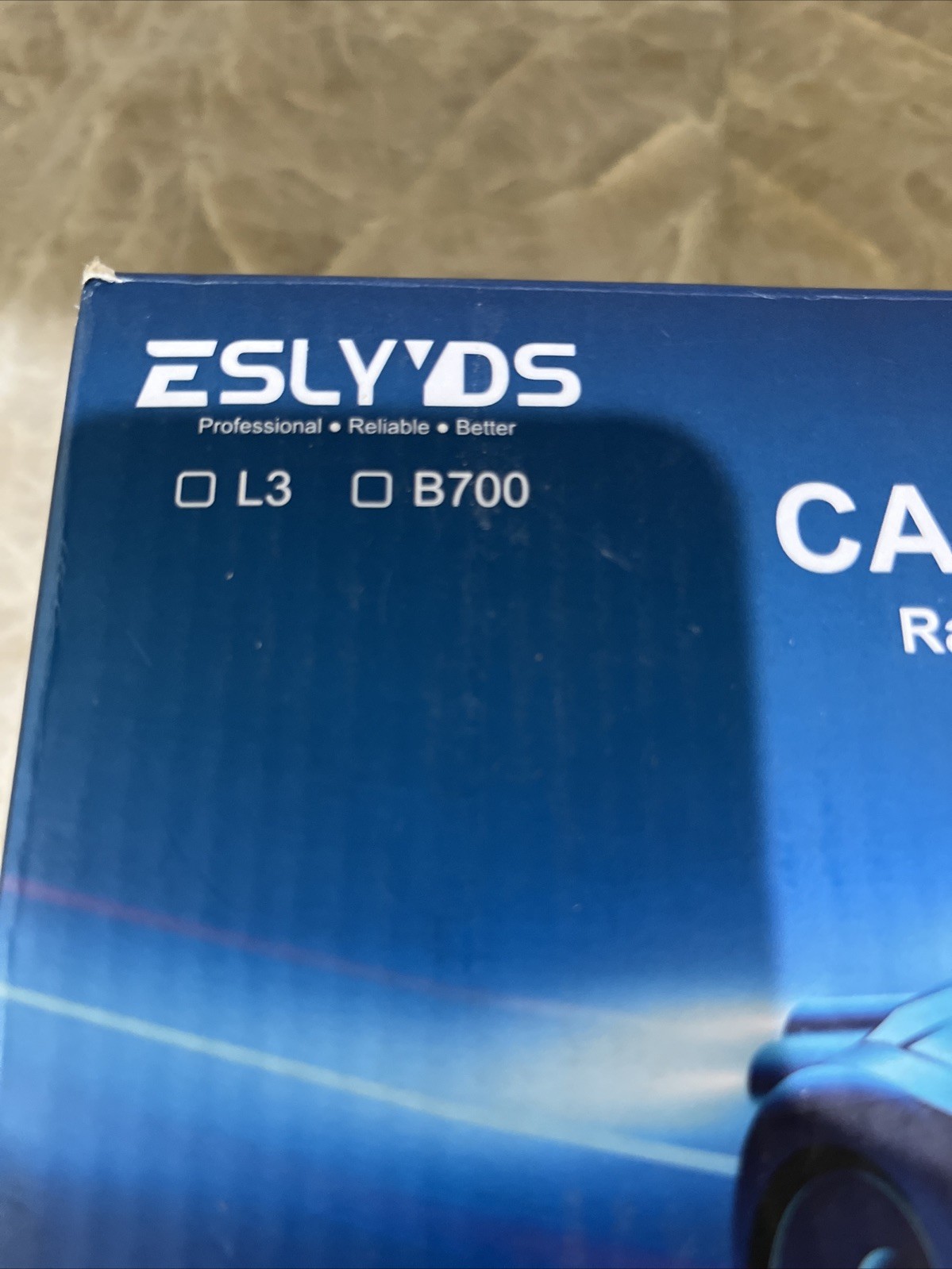 Eslyyds Double Din Car MP5 Player + Backup Camera + Remotes