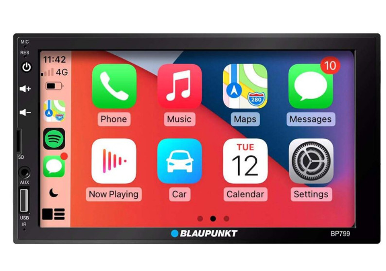 Blaupunkt Double DIN Mechless Receiver 7.0″ Android Auto Carplay Bluetooth BP799