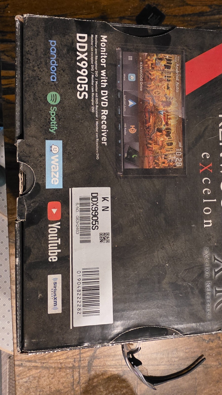 Kenwood Excelon DNX6990HD 6.95″ GPS Nav DVD Receiver – Powers On, CD Stuck