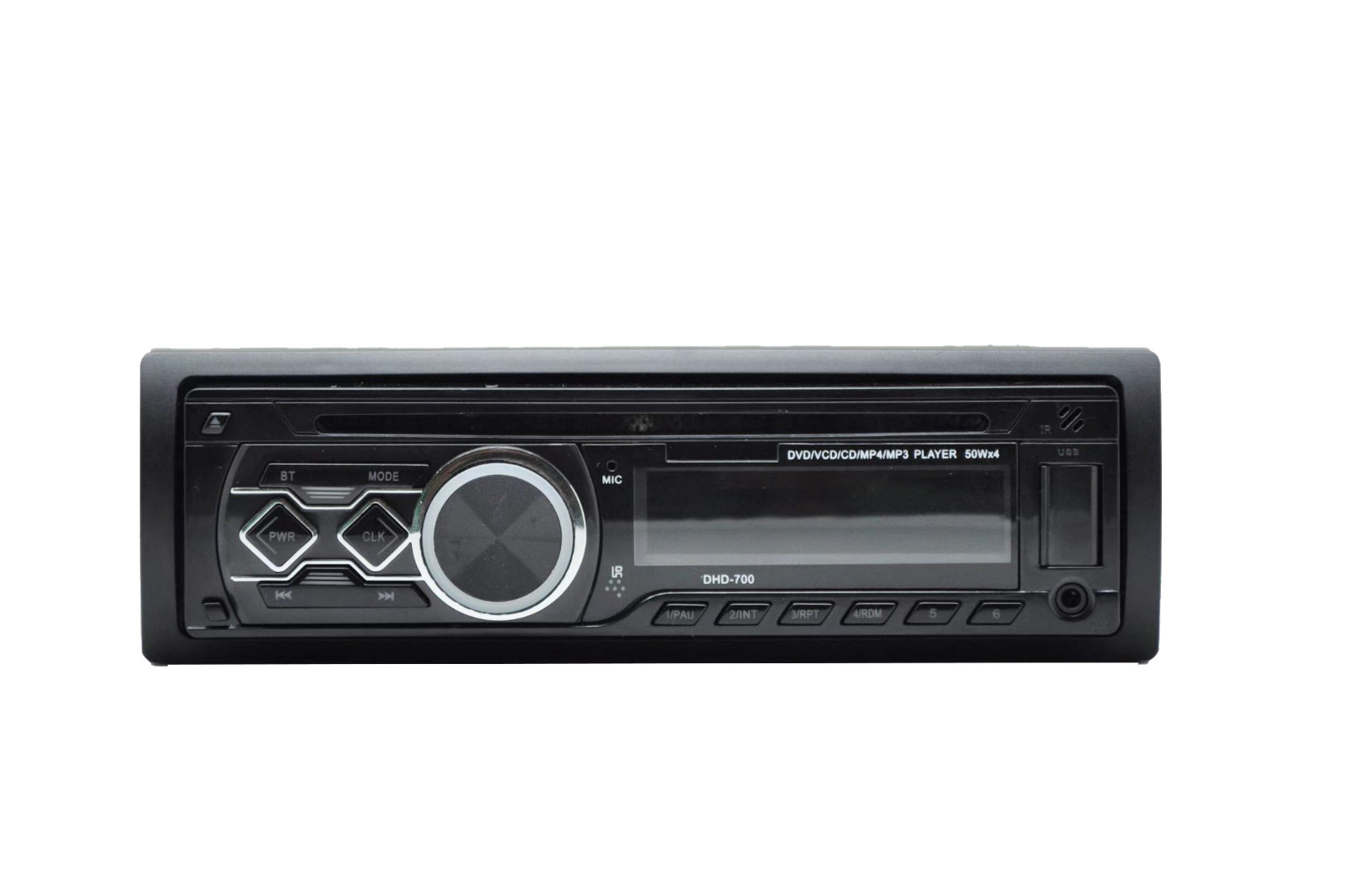 Single DIN Bluetooth Car Stereo Receiver CD/DVD Player AM/FM RADIO Audio System