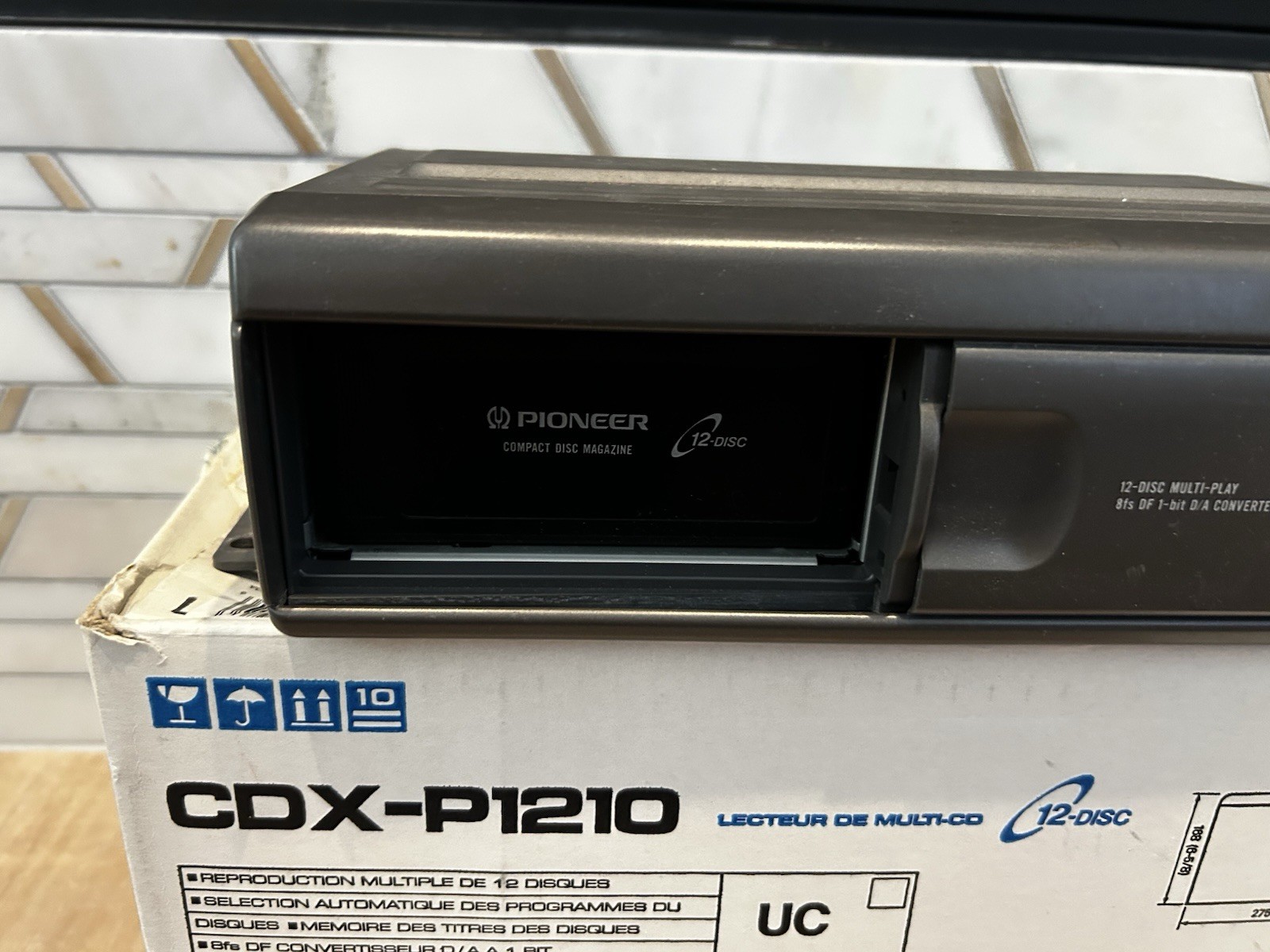 PIONEER 12 CD-Changer Disc Multiplayer CDX-P1210 In Box