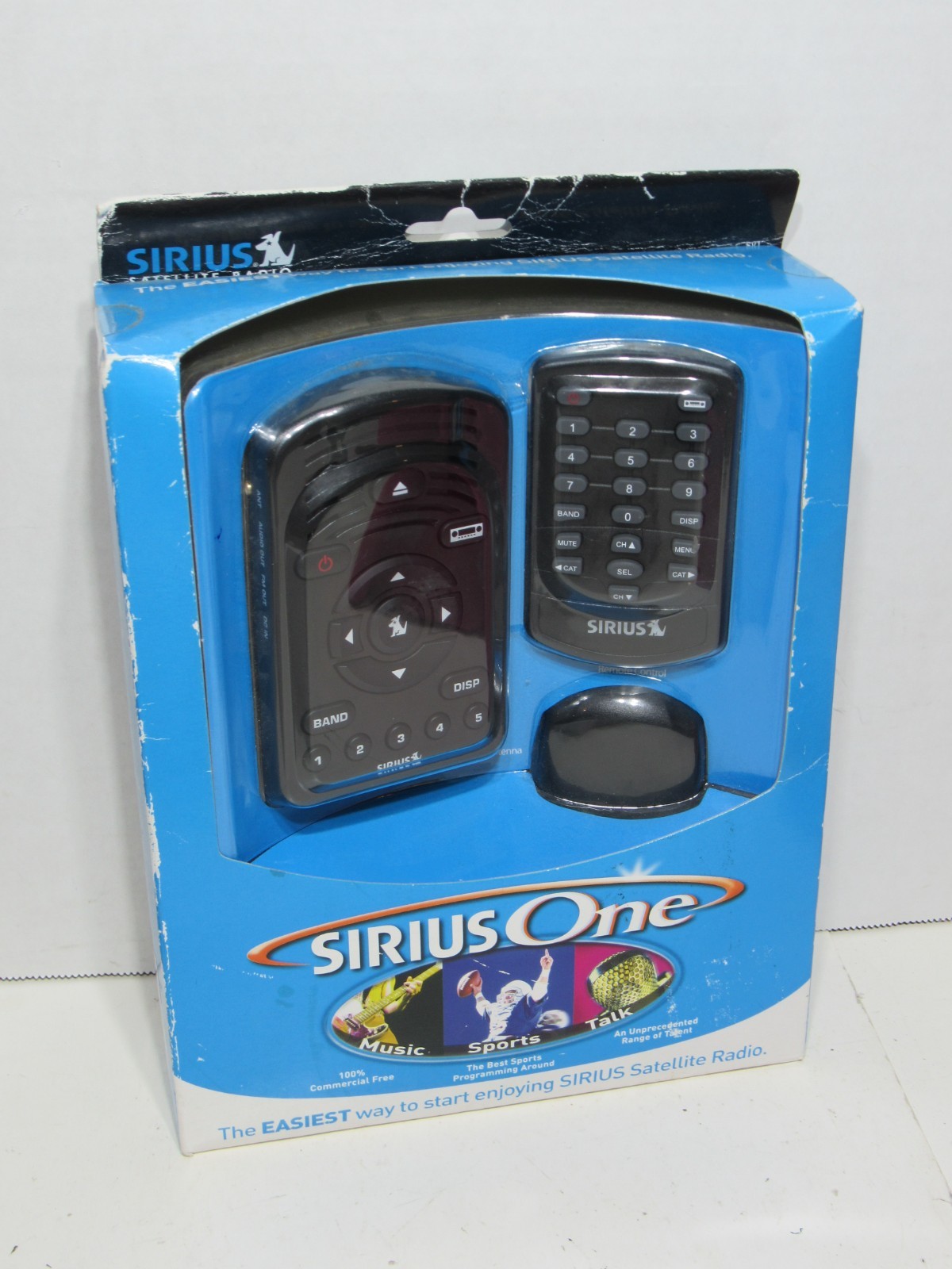 NEW Sirius One Satellite Radio System 2005 Car Kit Receiver Remote Sealed