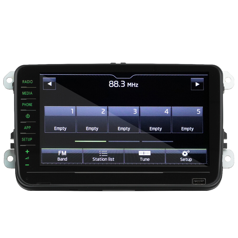 Green light For Skoda 8″ NONAME RCD330 RCD880 PRO Car Radio Carplay Android Auto