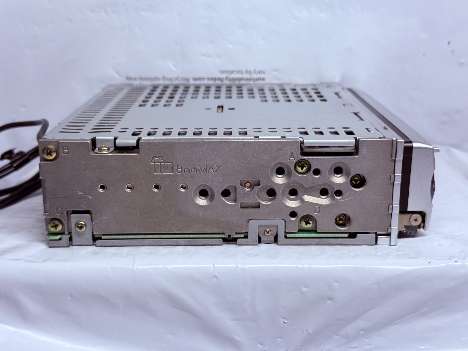 Kenwood f-CD5 JDM Car CD Player Receiver Japan w/ External Bluetooth Tested