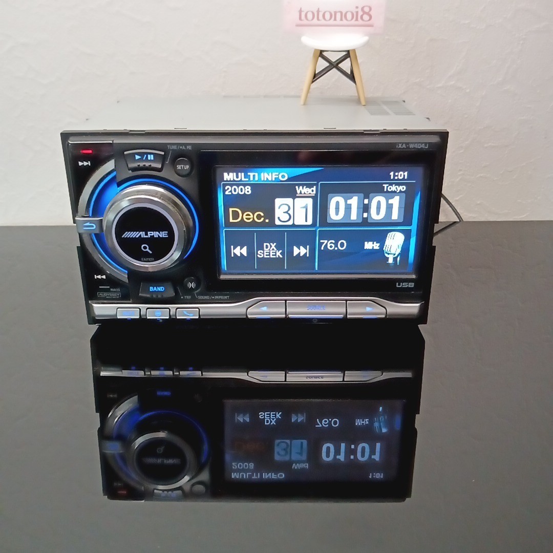 ALPINE iXA-W404 J Digital Media Station 4.3-in Touchscreen ‐ Fully Functional