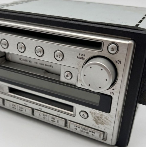 Carrozzeria FH-401 2DIN Car Audio CD MD Cassette Head Unit Vintage Japan Used