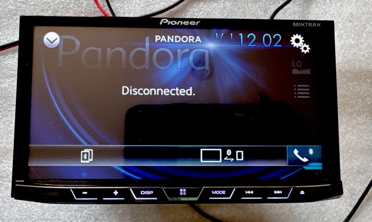 PIONEER AVH-X491BHS Bluetooth Apple Android Radio Usb Cd Dvd Player