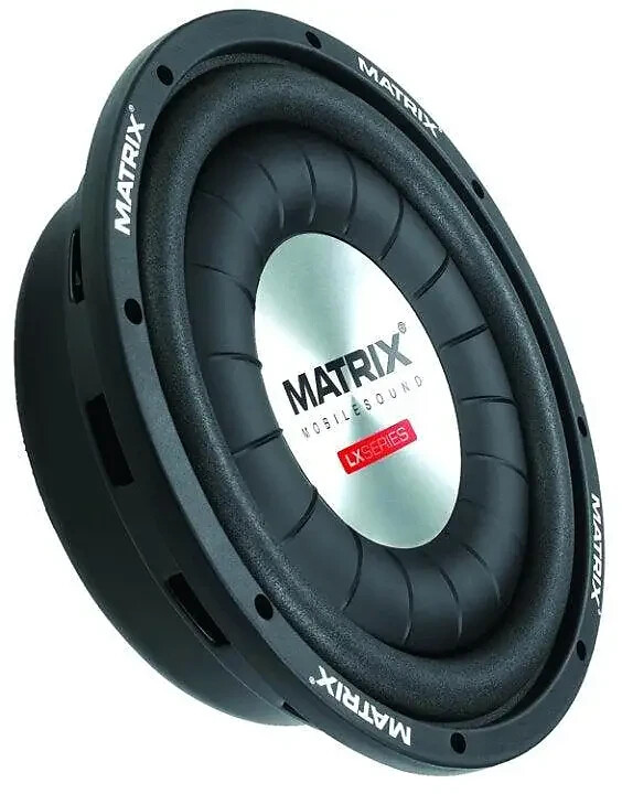 MATRIX LX12 12″ 1000 WATTS MAX POWER LOW PROFILE SHALLOW MOUNT CAR SUB WOOFER
