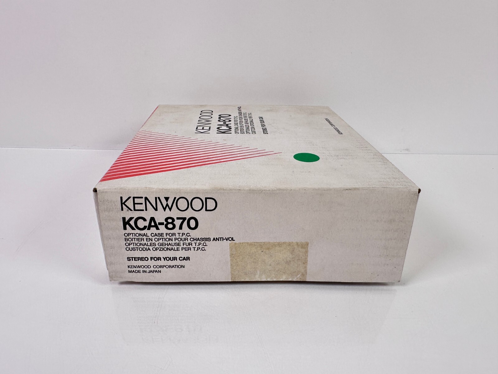(NEW) Kenwood KCA-870 Optional Case for T.P.C.