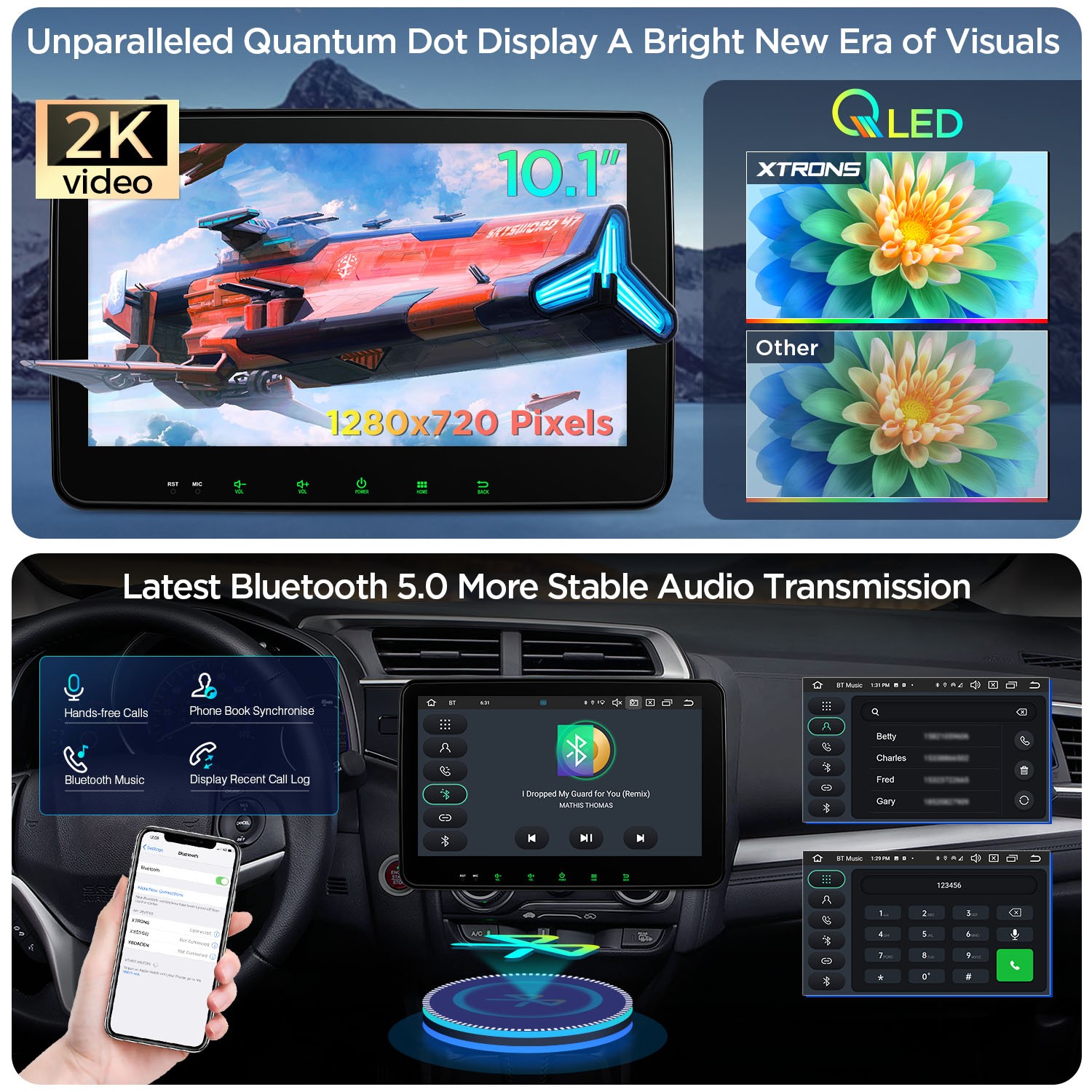 10.1″ Android 13 Car GPS Stereo DVD Radio Double 2 DIN Navi 2+32GB Universal