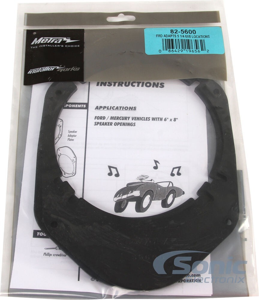 1999-2002 Ford Expedition Kicker 5.25″ Rear Car Speaker Replacement Kit