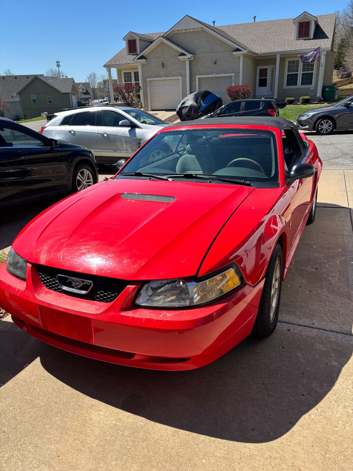 2000 FORD MUSTANG CONVERTIBLE FOR SALE