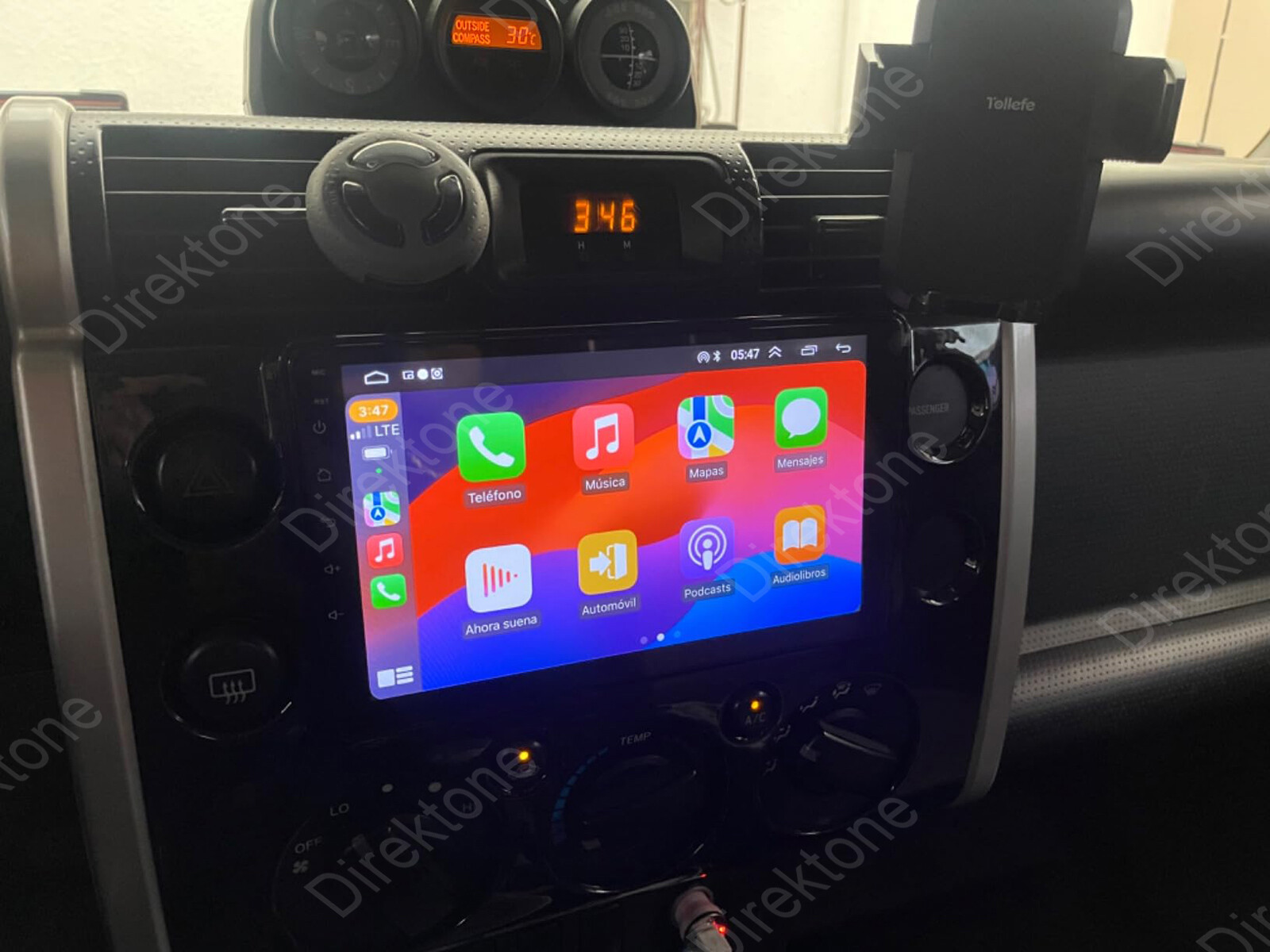 9″ For TOYOTA FJ CRUISER 2007-2013 Car Radio Android 13 Apple CarPlay GPS Stereo