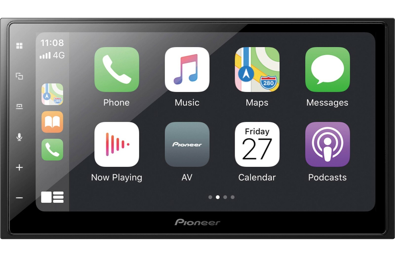 Pioneer DMH-2660NEX Bluetooth HD Radio Apple CarPlay Android Auto Media XM 6.8″