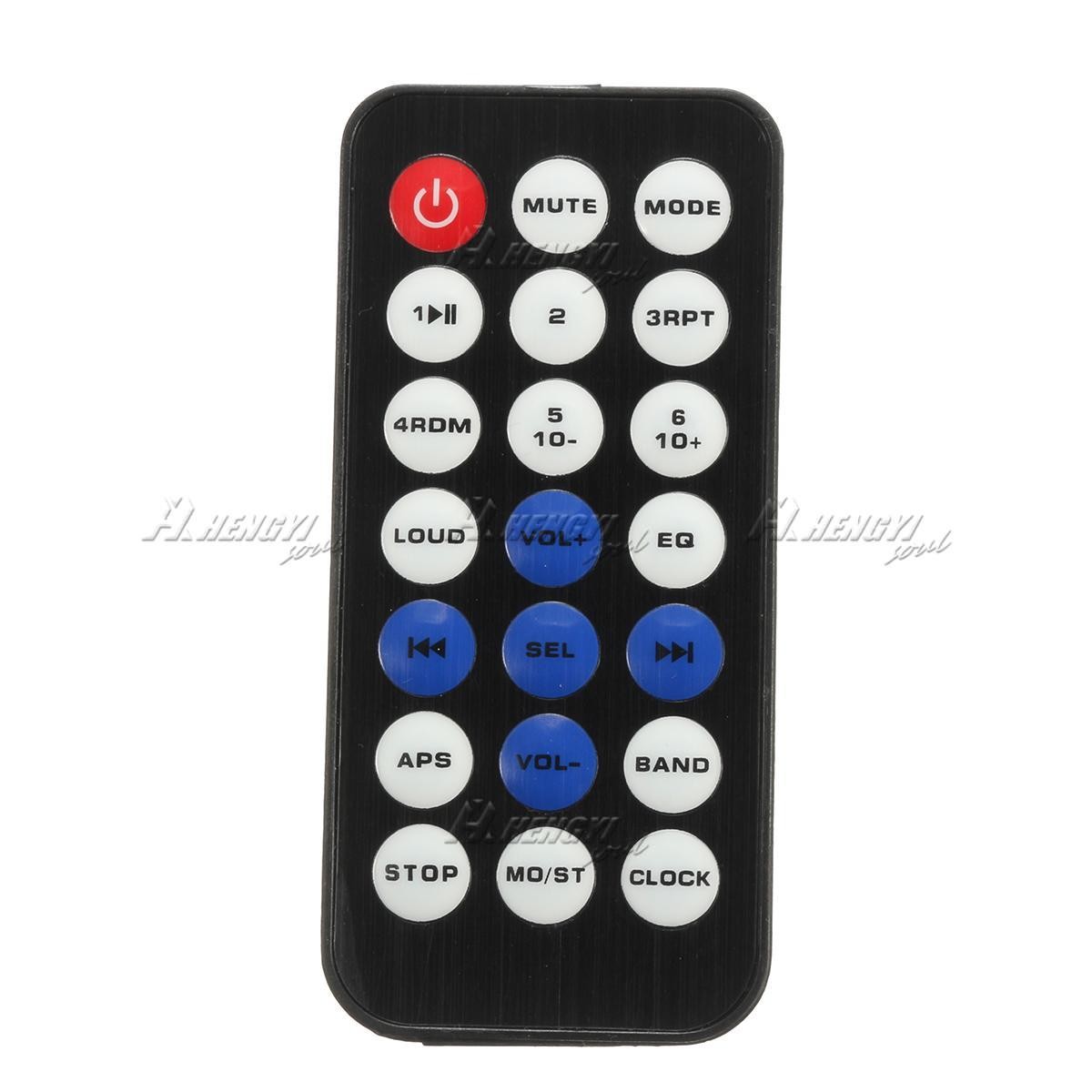 Car Radio Stereo 1Din Bluetooth FM Audio Head MP3/USB/SD/AUX In-Dash Unit Player