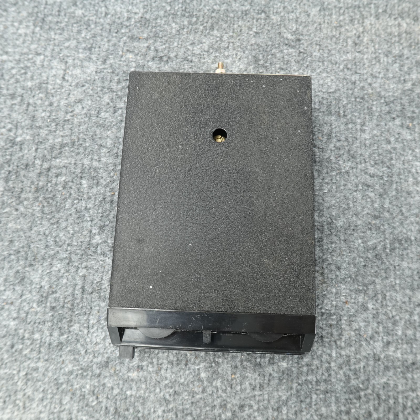 Channel Master Eight Track Stereo Car Player Black Under Dash Untested