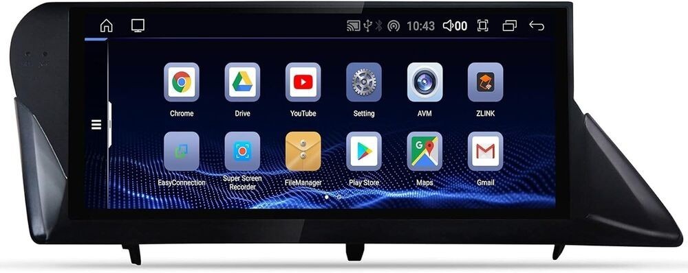 10.25″For Lexus RX RX350 RX450H Android Car Radio Stereo GPS Navi Carplay 8+128G