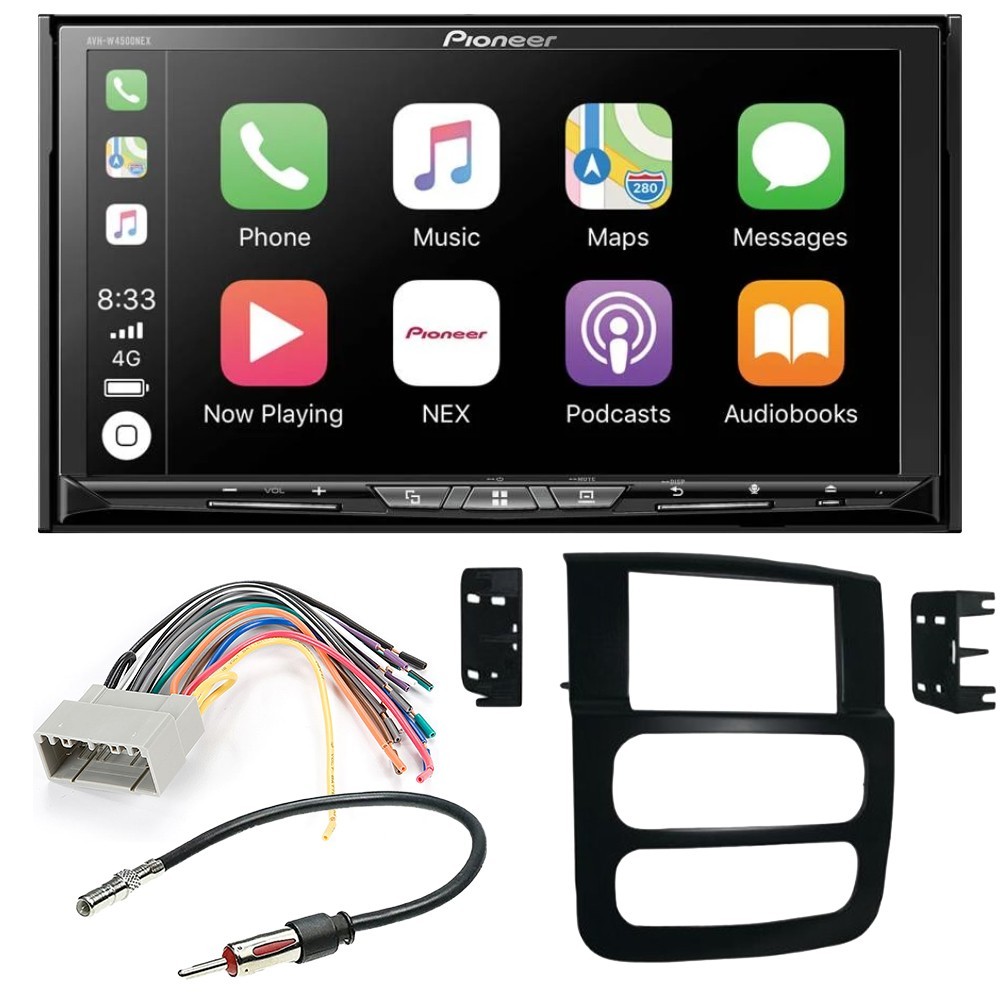 Pioneer AVH-W4500NEX 6.9″ Screen Car Stereo CarPlay for 2002-2005 Dodge RAM 1500