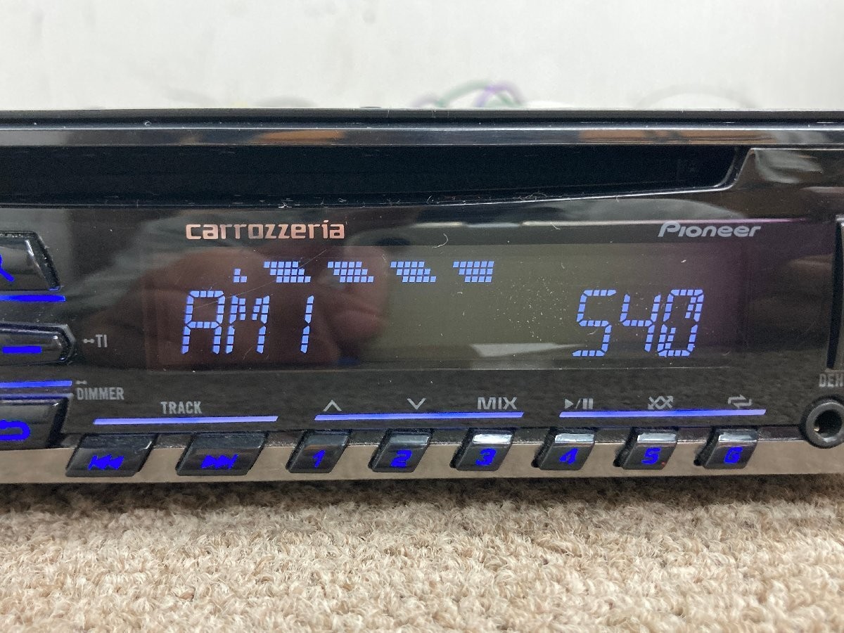 Pioneer Carrozzeria DEH-4100 CD USB Wide FM Receiver Near Mint JAPAN