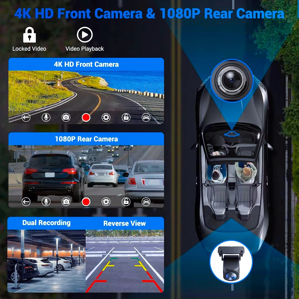 7/10 Inches Android Auto Universal Portable Carplay for Car Screen Car Radio Vid