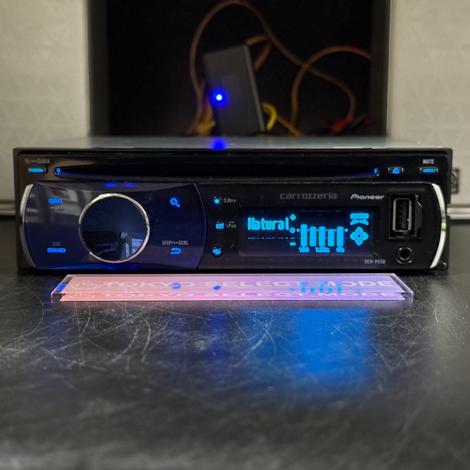 Pioneer Carrozzeria DEH-P650 1Din Car CD Player AUX USB Tested Working In Stock