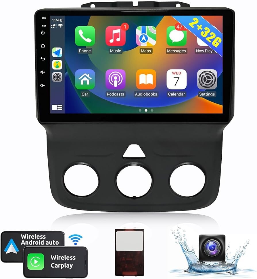 Naifay Android Car Stereo For Dodge Ram 1500 2500 3500 2013-2018