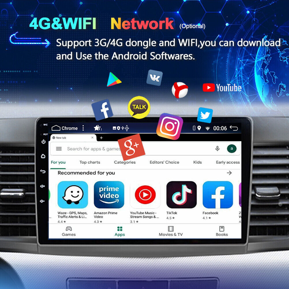 Car Stereo Radio For Mitsubishi Lancer 2008-2012 GPS Nav Android15 4+64G CarPlay
