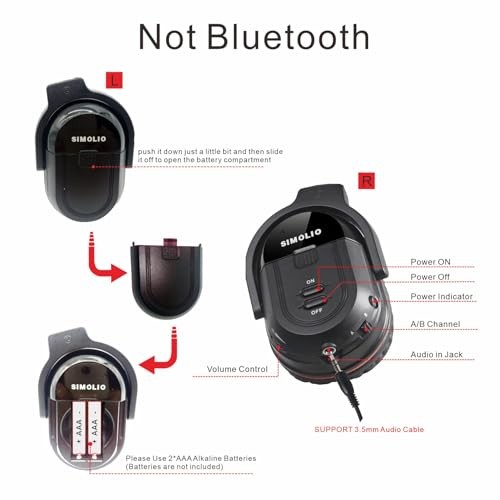 Infrared Headphones for Car DVD, Not Bluetooth, Universal 2 Channel IR