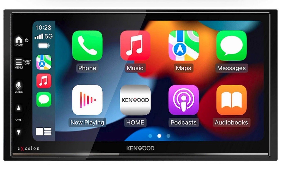Kenwood Excelon DMX709S 6.8″ Apple CarPlay and Android Auto Multimedia Receiver