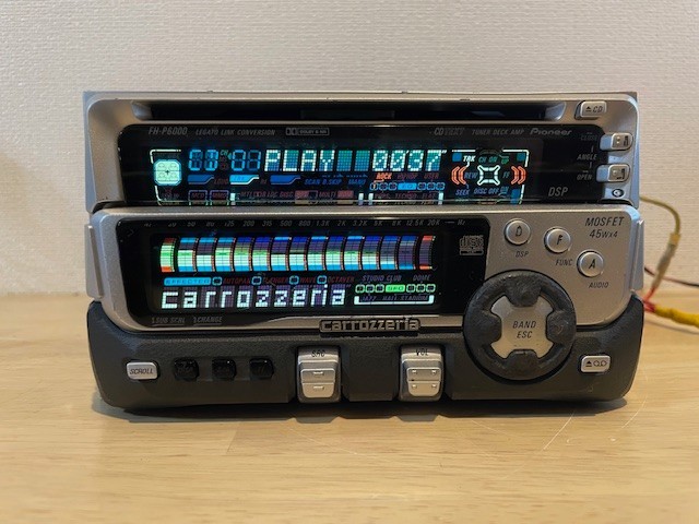 Pioneer Carrozzeria FH-P6000 2DIN Car Audio CD Cassette Player With Bluetooth