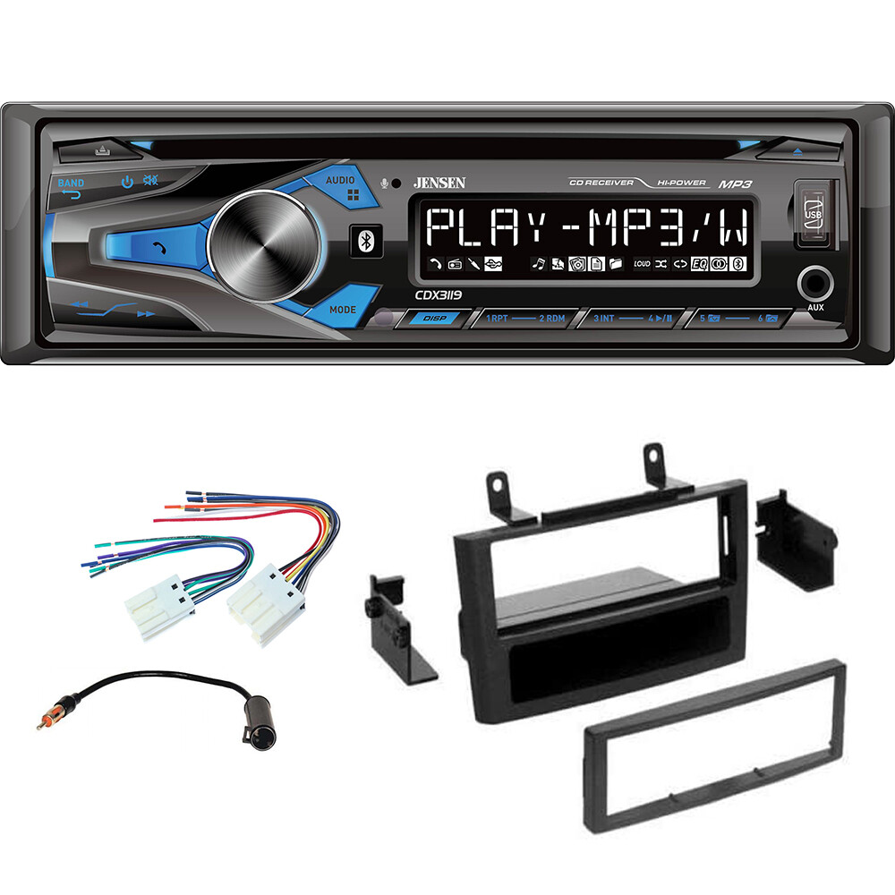 JENSEN Car Stereo CD/AM/FM Radio w/ Installation Kit For 2000-2003 Nissan Maxima