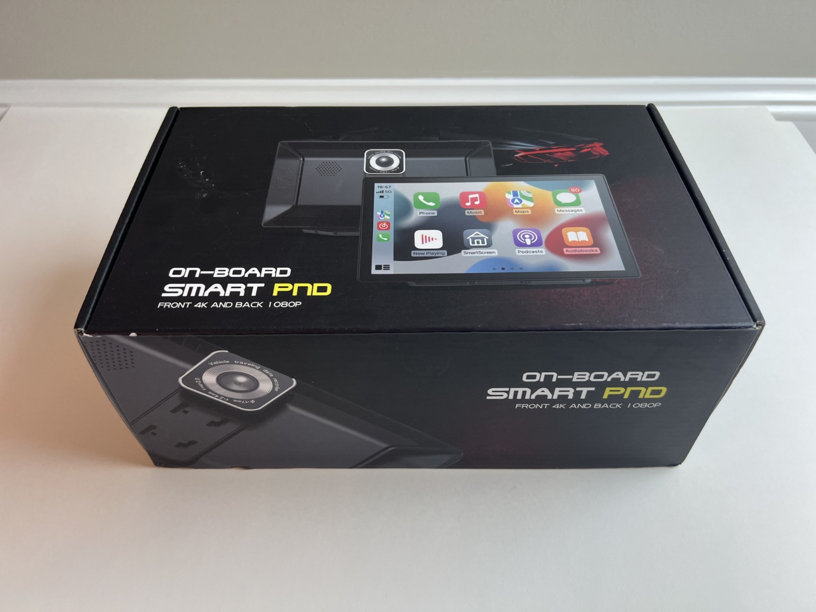 Moeckearla A9006 1080P On Board Apple Carplay Android Auto Smart PND Car Stereo