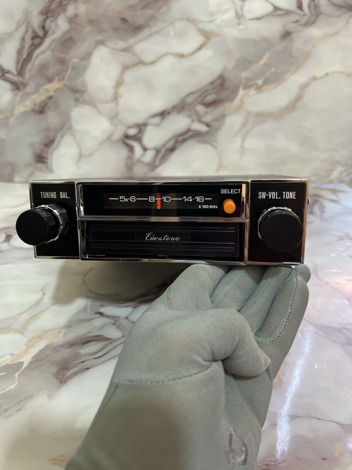 Vintage Eiwatone IRK-603A 8 Track Car Stereo Player Radio * Excellent Working *