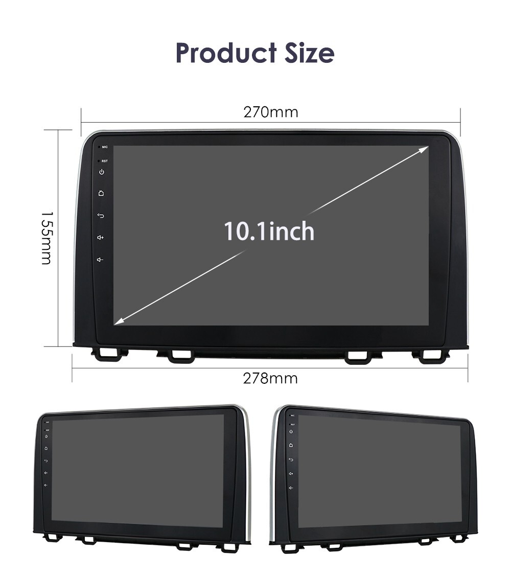Apple Carplay Android 15 Car Stereo Radio For 2017-2021 Honda CR-V CRV GPS Navi