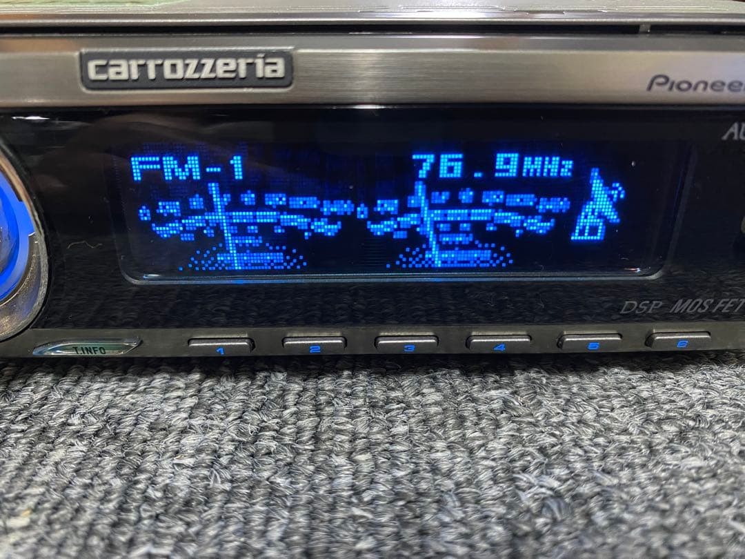 Pioneer Carrozzeria DEH-P070 CD Tuner 1DIN DSP Car audio Equalizer WMA MP3 JDM