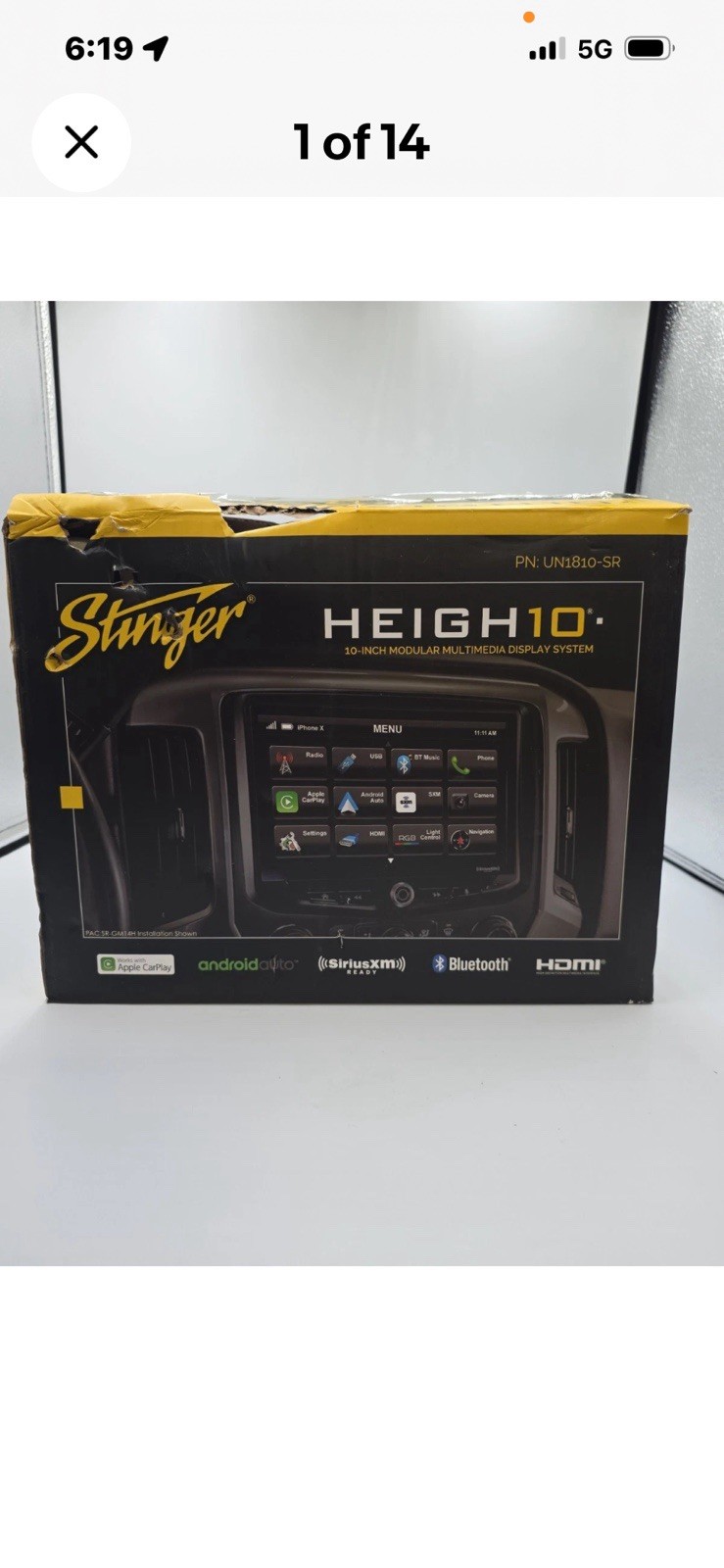 New Stinger Open Box Heigh10 Modular Multimedia Display System UN1810-SR