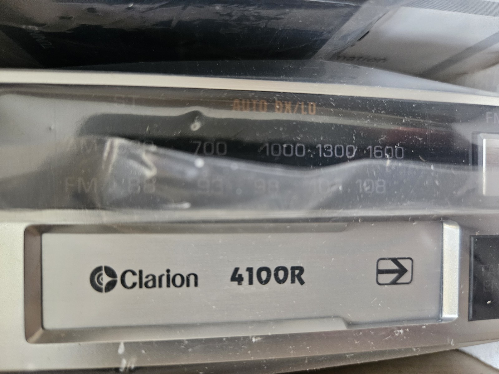 Clarion 4100R Vtg AM/FM Stereo Cassette Receiver Car Audio Radio – NEW in BOX