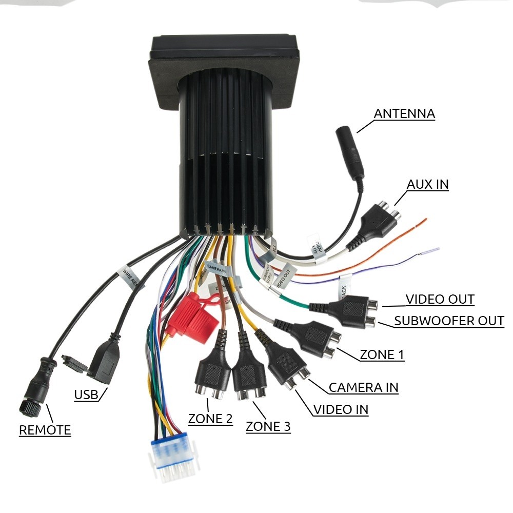 NVX VMPS35 & MVTSP8B (x2) Marine Receiver with Bluetooth and Marine Speakers