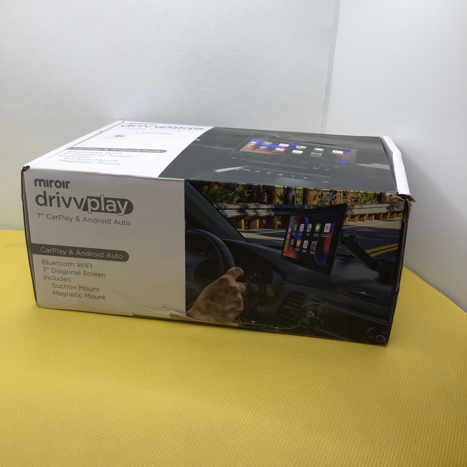 Miroir Drivvplay Wireless Car Play & Android Auto Display 7″ Touch Screen M1003™