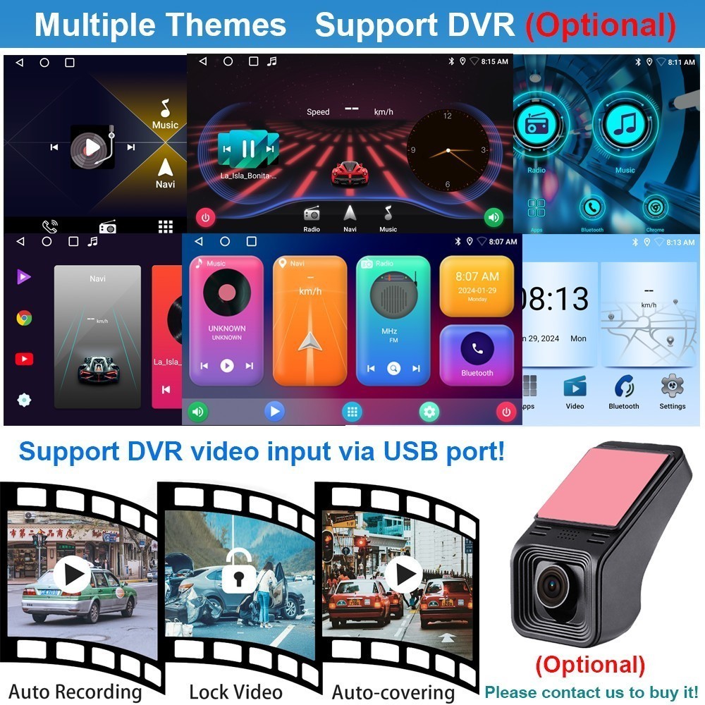 4+64G Car Carplay Radio Stereo GPS Navigation For Toyota Tacoma 2005-2015 Basic