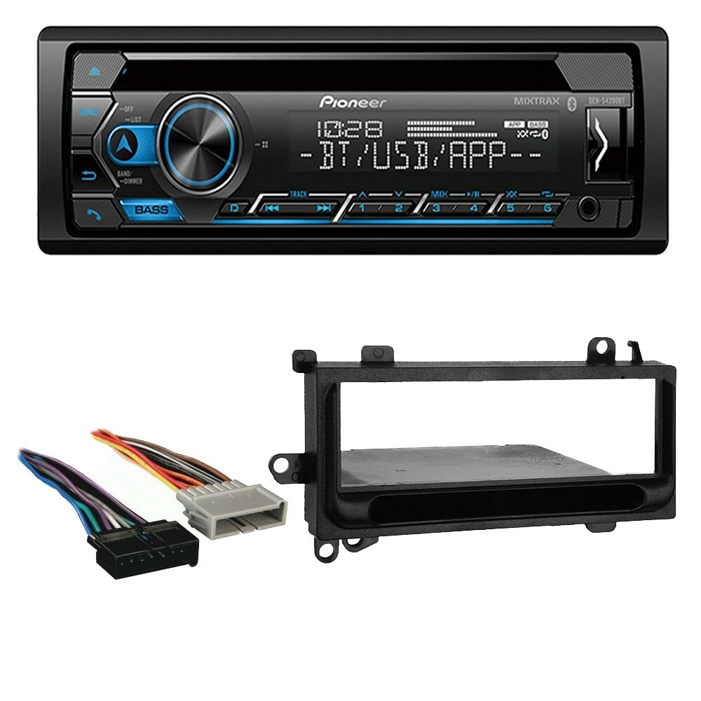 Pioneer CD/AM/FM Car Stereo Radio install Package for 1994-2001 Dodge RAM TRUCK